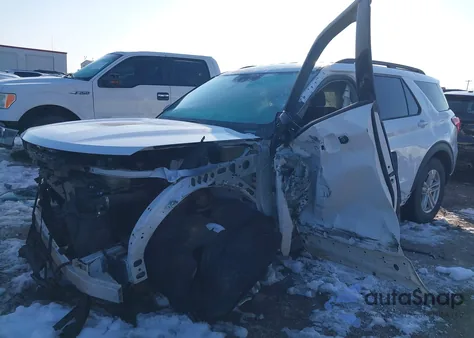 2021 Ford Explorer Xlt из США, поврежденный, VIN 1FMSK7DH4MGA61176